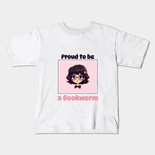 Proud to be a Bookworm Relaxing Reading Kids T-Shirt